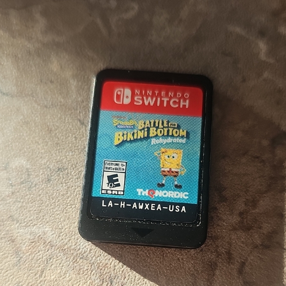 Nintendo Switch Other - SpongeBob SquarePants: Battle for Bikini Bottom – Rehydrated NO ORIGINAL BOX